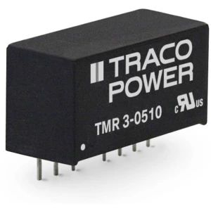 TracoPower  TMR 3-0521  DC/DC pretvarač za tiskano vezje  5 V/DC  5 V/DC, -5 V/DC  300 mA  3 W  Broj izlaza: 2 x  Cont slika