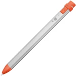 Logitech Crayon Olovka za zaslon Ponovno punjivi, Zamjenljiv vrh od karbonskih vlakana, S preciznim vrhom za pisanje, Bluetooth,
