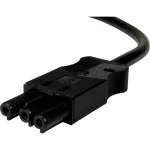 Adels-Contact 96596330 mrežni priključni kabel slobodan kraj - mrežni konektor Ukupan broj polova: 2 + PE crna 3.00 m 25 St.