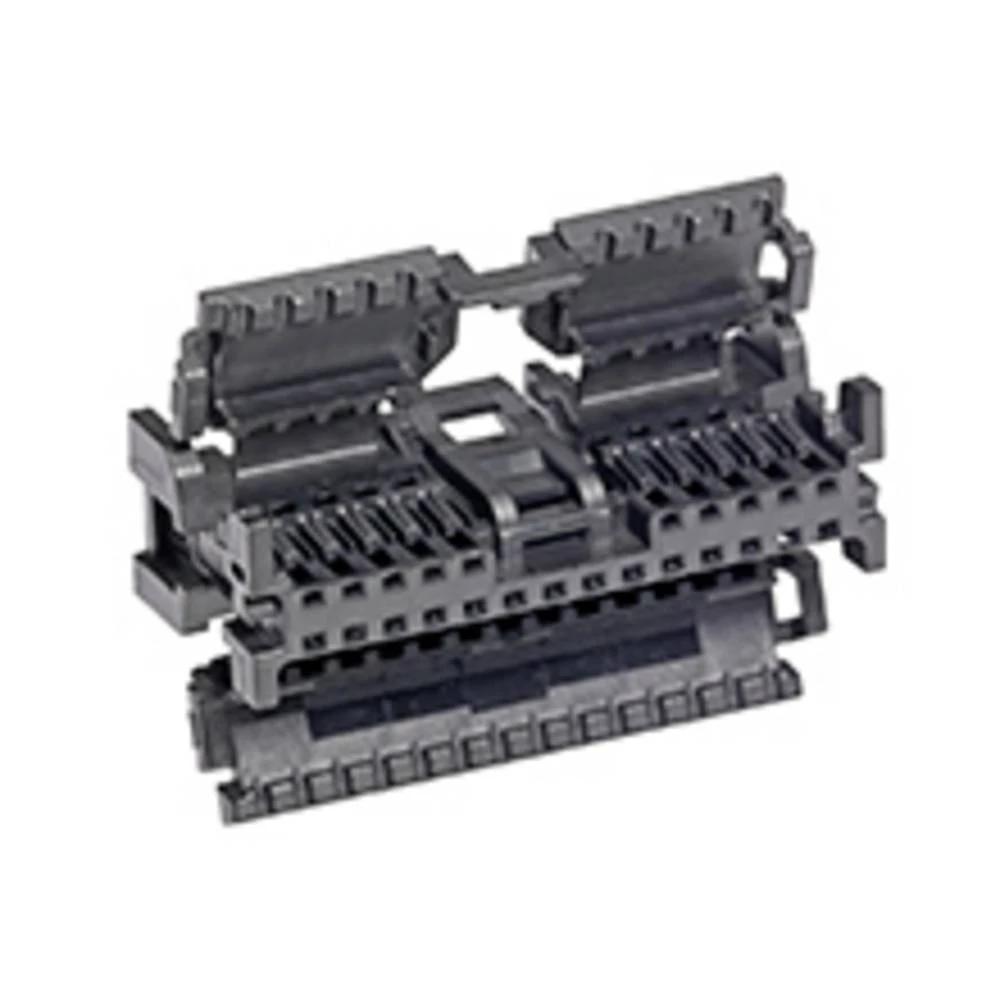 Molex 348242244 Mini50 Unsealed Receptacle, Dual Row, Bridged, with CPA, 24 Circuits, EcoPaXX Resin, Polarization Option slika