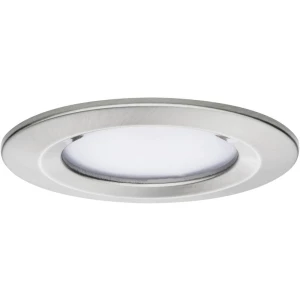 LED ugradbena svjetiljka 3-dijelni set 20.4 W topla bijela Paulmann 93873 Coin Slim željezo (četkano) slika