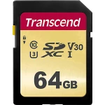 SDXC kartica 64 GB Transcend Premium 500S Class 10, UHS-I, UHS-Class 3, v30 Video Speed Class
