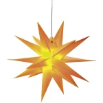 LED božićna zvijezda S timerom Toplo-bijela LED HGD CAS5160 Žuta