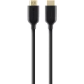 Belkin HDMI Priključni kabel [1x Muški konektor HDMI - 1x Muški konektor HDMI] 2 m Crna slika