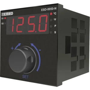 Termostat Emko ESD-9950-N.2.20.0.1/02.00/0.0.0.0 Pt100, S, R, K, J (D x Š x V) 110 x 96 x 96 mm slika