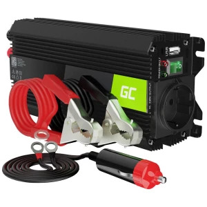 Inverter / pretvarač napona 12 na 230 V 500/1000 W modificirani sinusni val Green Cell inverter PRO INVGC03 500 W  - 230 V slika