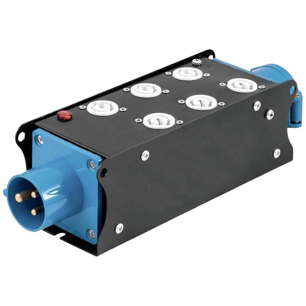 Eurolite SAB-62X strujni razvodnik (D x Š x V) 280 x 90 x 75 mm slika