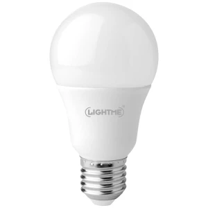 LightMe LM85916 LED Energetska učinkovitost 2021 F (A - G) E27 oblik kruške 8.8 W = 60 W toplo bijela (Ø x V) 60 mm x 108 mm  3 St. slika