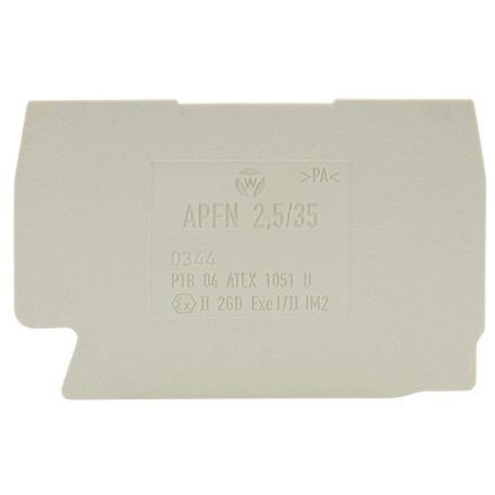 Wieland Electric 07.312.6755.0 razdvojna ploča siva 1 St. N/A APFN 2,5 Grau siva Wieland Electric 1 St. slika