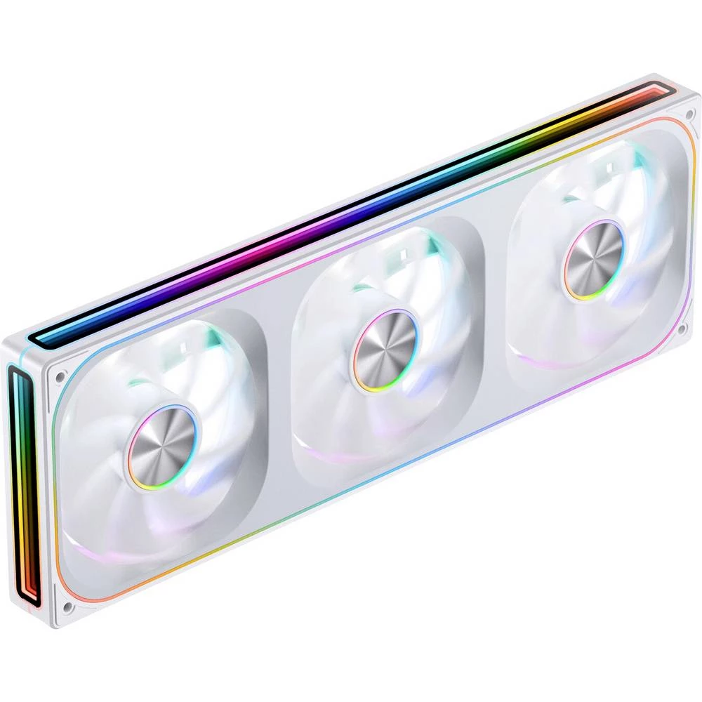 Jonsbo ZA-360 ventilator za PC kućište bijela uklj. LED rasvjeta slika