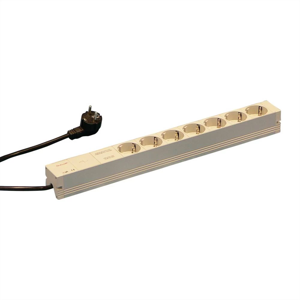 Schroff 60110214 19 palac višestruka utičnica za mrežni ormar višebojna slika