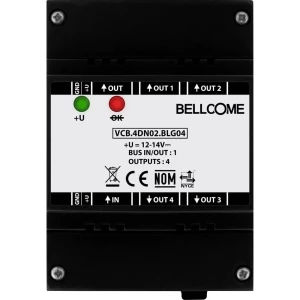 Bellcome VCB.4DN02.BLG04 Video-portafon Crna slika
