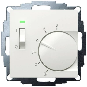 Eberle UTE 1011-RAL9010-G-55 sobni termostat podžbukna  5 do 30 °C slika