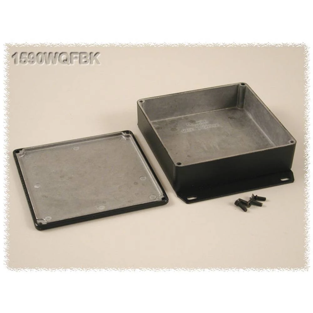 Hammond Electronics 1590WQFBK univerzalno kućište aluminij crna 1 St. slika