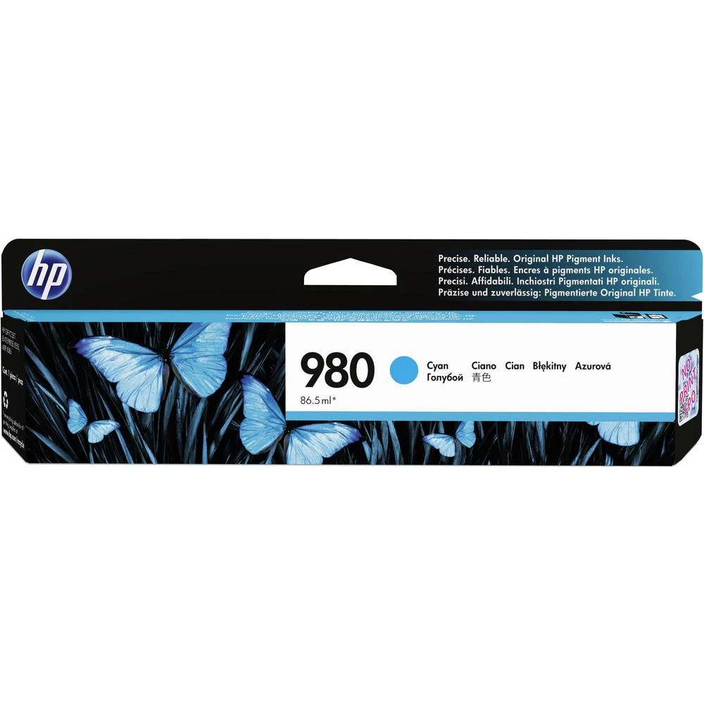 HP tinta 980 original cijan D8J07A tinta slika
