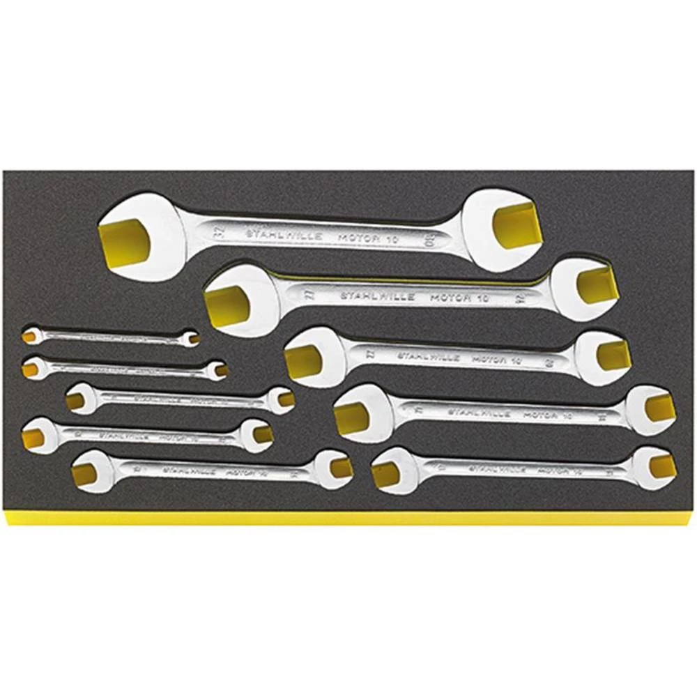 Stahlwille 96830120 TCS WT 10/10 6-32MM dupli viličasti ključ set Veličina ključa (metrička) (naslov) 6 - 32 mm slika