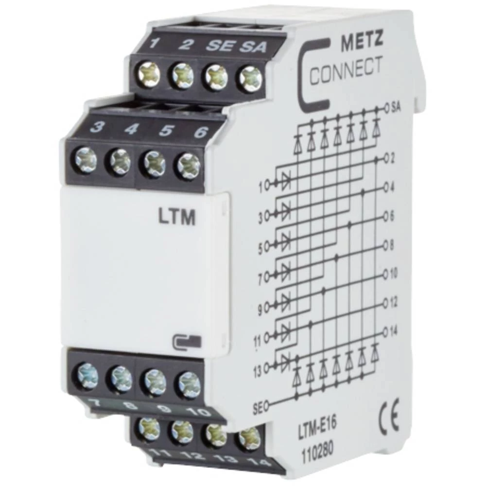 modul za testiranje žarulja 250, 250 V/AC, V/DC (max)  Metz Connect LTM-E16  1 St. slika
