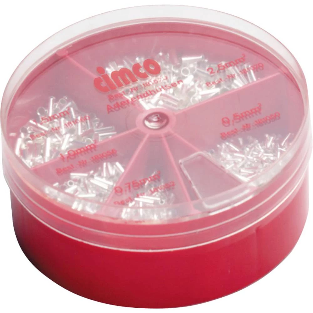 Cimco 187600 asortiman kabelskih završetaka izolirani dio 1 Set slika