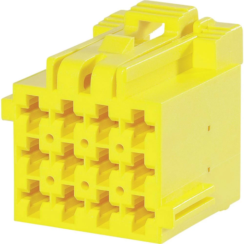 TE Connectivity kućište kabelske utičnice J-P-T Ukupan broj polova 12 Raster: 5 mm 1-967622-1 1 St. slika