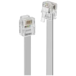 LINDY ISDN priključni kabel [1x RJ12-muški konektor 6p6c - 1x RJ12-muški konektor 6p6c] 15 m siva