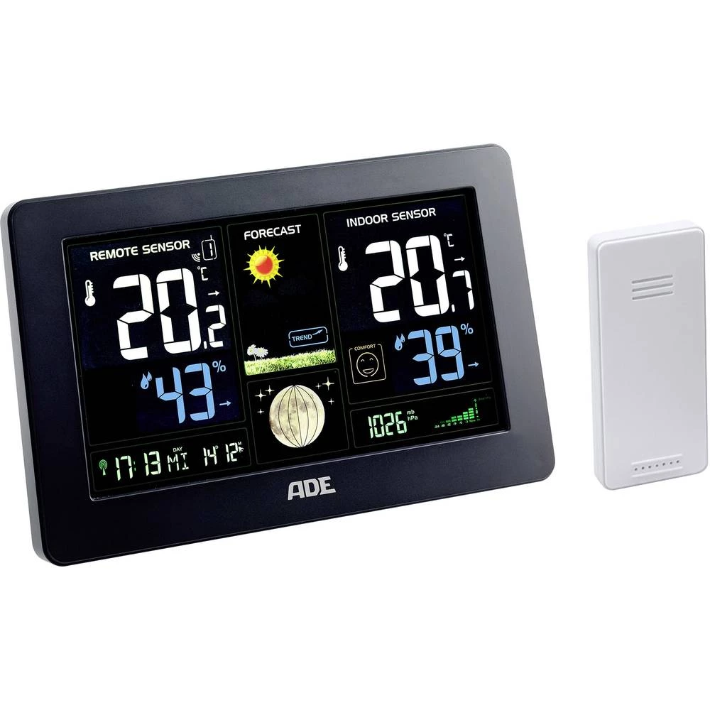 Bežična meteorološka stanica ADE WS 1704 slika