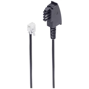 Shiverpeaks DSL priključni kabel [1x muški konektor TAE-F - 1x RJ11-utikač 6p2c] 3 m crna slika