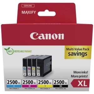 Canon tinta PGI-2500XL BK/C/M/Y Multipack original kombinirano pakiranje crn, cijan, purpurno crven, žut 9254B010 slika