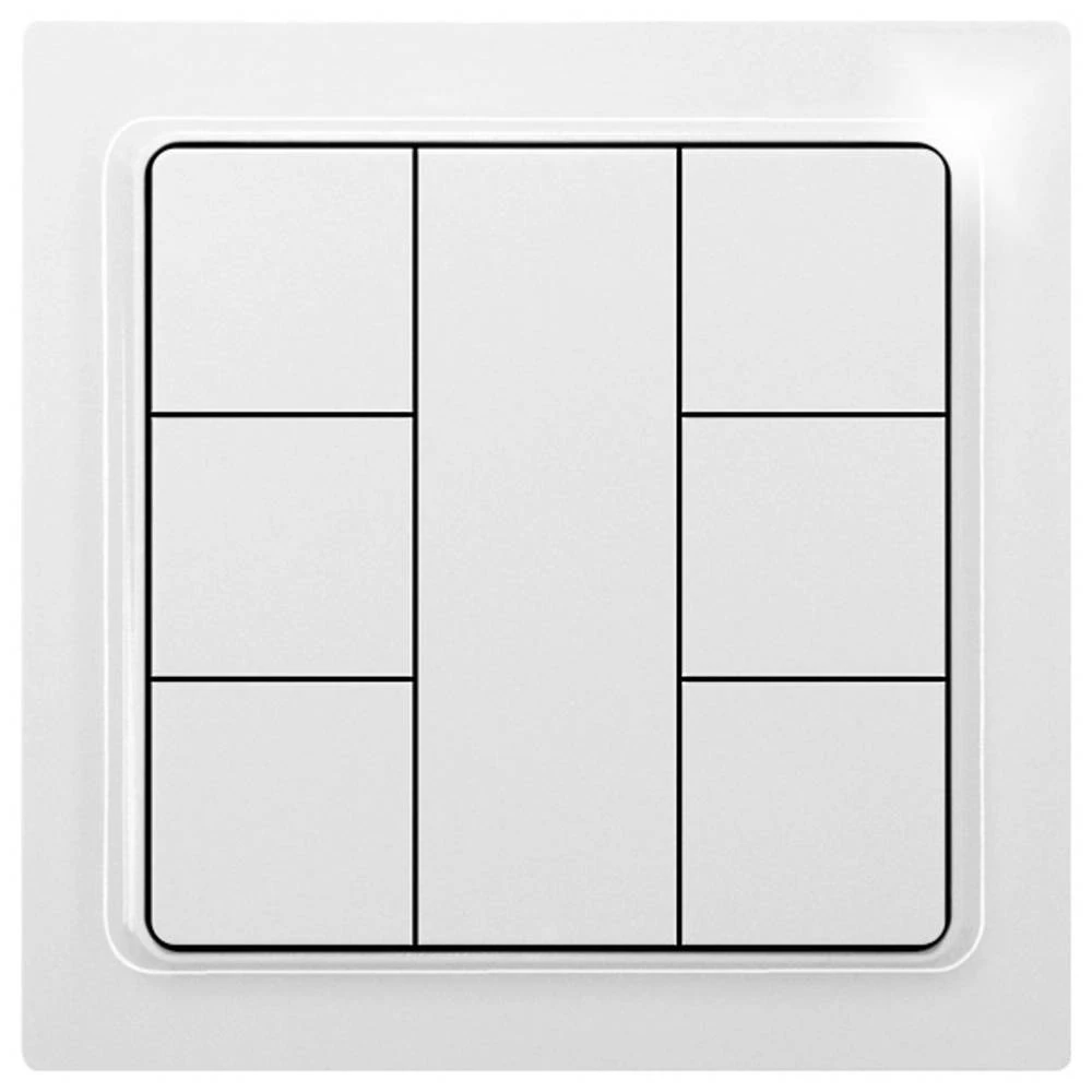 F6T55EB-pg Eltako radijski tipka nadžbukna Domet (maks. u otvorenom polju) 30 m slika