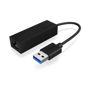 ICY BOX USB 3.0 A-Type zu RJ-45 Ethernet Port mrežni adapter  LAN (10/100/1000 MBit/s), USB 2.0, USB 3.2 (gen. 1) slika