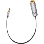 Oehlbach iJack AD 63/35 Utičnica Audio Adapter [1x 3,5 mm banana utikač - 1x Priključna doza za 6,3 mm banana utikač] Zlatna
