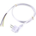 Sygonix SY-5043486 struja priključni kabel  bijela 1.50 m