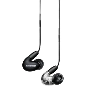 Shure AONIC 5 in ear slušalice u ušima crna slika