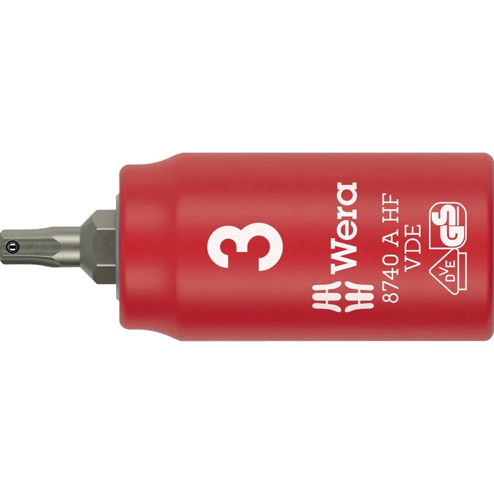 Wera 8740 A VDE HF 05005900001 unutarnji šesterokutni nastavak za nasadni ključ 3 mm slika