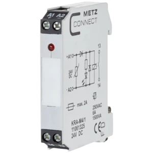 spojni modul 24 V/AC (max) 1 zatvarač Metz Connect 11061325  1 St. slika