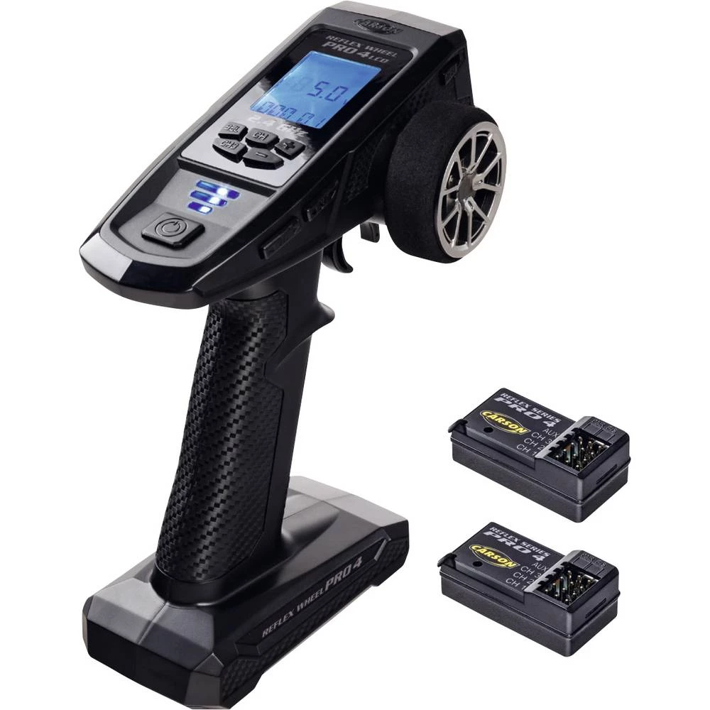 Carson Modellsport FS 4K Reflex Wheel Pro 4 ručni daljinski upravljač 2,4 GHz Broj kanala: 4 slika