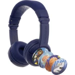 onanoff    BuddyPhones®    Bluetooth®, žičani    za djecu    on ear stereo-headset    na ušima    ograničenje glasnoće, sklopive, slušalice s mikrofonom    tamnoplava