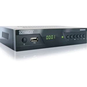 HD SAT prijemnik Schwaiger DSR500HD Prednji USB Broj prijemnika: 1 slika