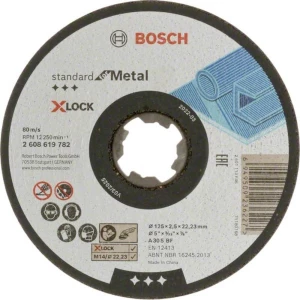 Bosch Accessories Standard for Metal 2608619782 rezna ploča ravna 125 mm 1 St. metal slika