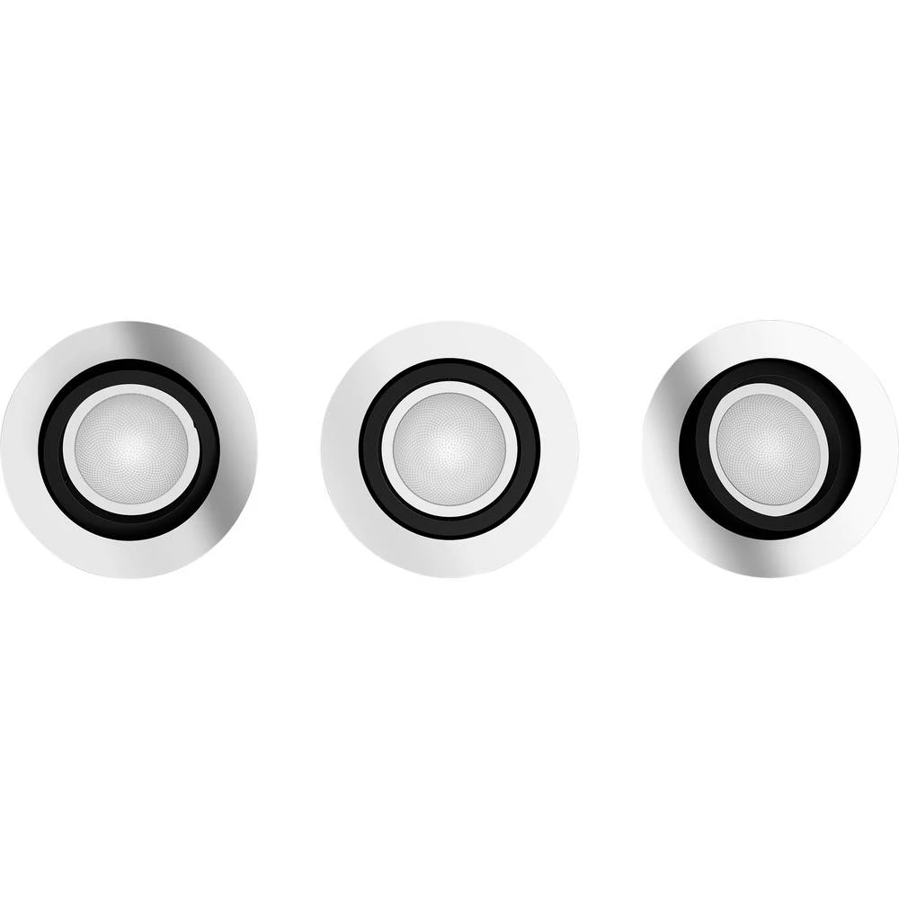 Hue ugradbena LED svjetiljka 929003810901 Energetska učinkovitost 2021: E (A - G) Milliskin Hue GU10 12.6 W toplo bijela slika