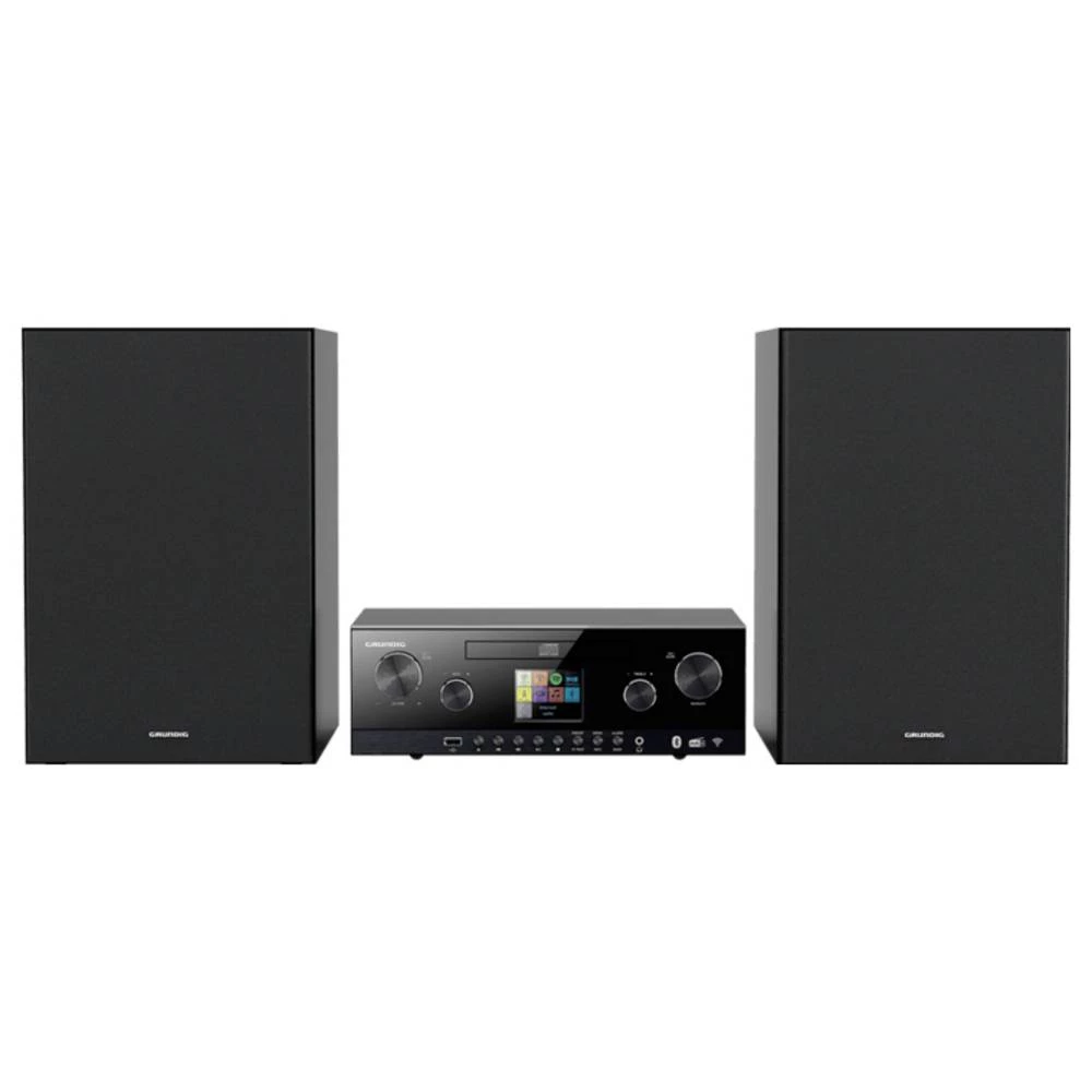 Grundig CMS 5000 stereo uređaj DAB+, Bluetooth®, CD, USB, AUX, 2 x 50 W crna slika
