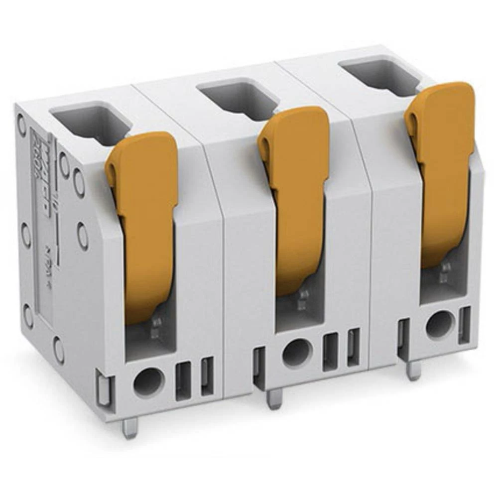 WAGO 2604-3503 Stezaljka za tiskane ploče 4 mm&sup2; Broj polova 3 1 ST slika