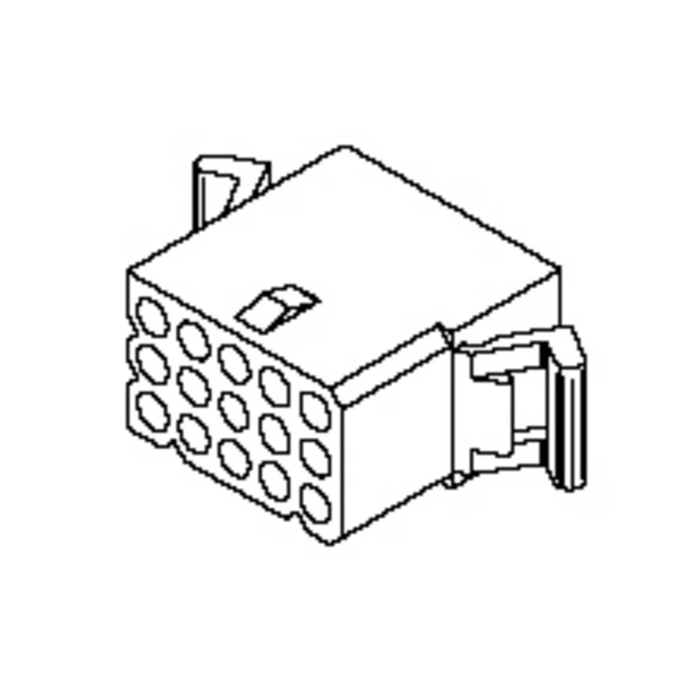 Molex kućište kabelskog utiča 39-03-3157 1 St. Bulk slika