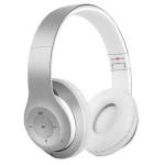 Bluetooth® Naglavne slušalice Gembird BHP-MXP-SW Milano Preko ušiju Slušalice s mikrofonom Srebrna, Bijela