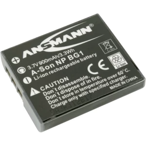 Kamera-akumulator Ansmann Zamjenjuje originalnu akU. bateriju NP-BG1 3.7 V 900 mAh A-Son NP BG1 slika