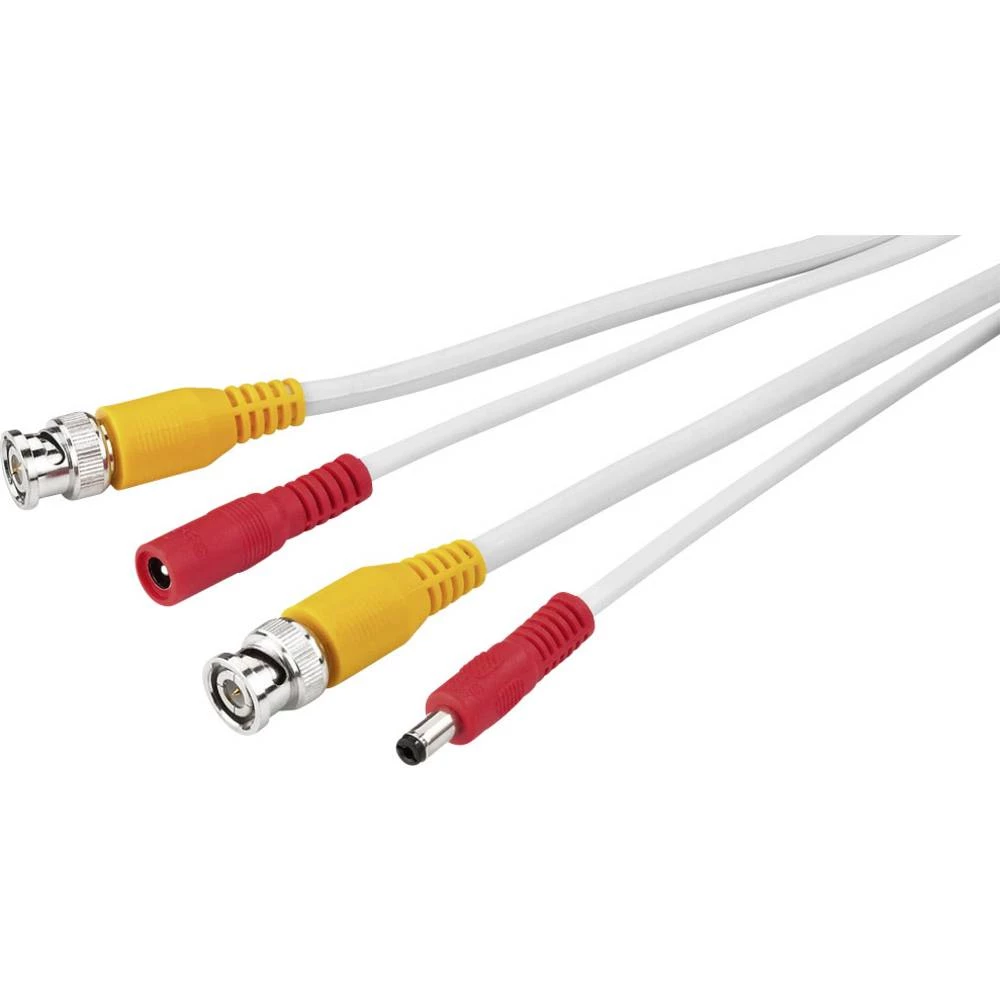 CCTV, Struja, Video Produžetak 18 m Bijela Monacor VSC-180/WS