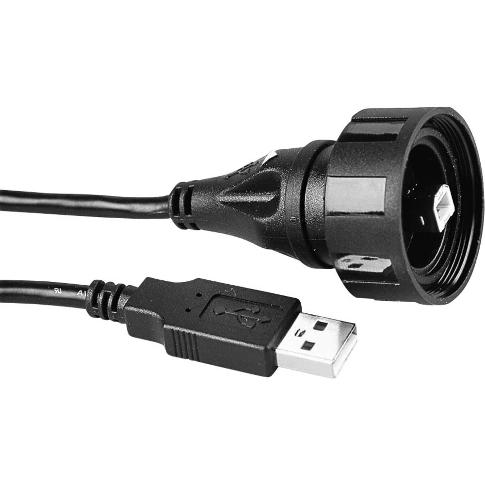 Bulgin USB kabel USB 2.0 USB-A utikač, USB-B utikač 5.00 m PX0840/B/5M00 slika