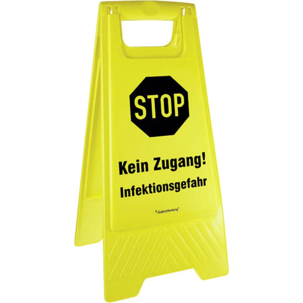 Active Workplace Kein Zugang! Infektionsgefahr! 90.9480_15 prikaz upozorenja Higijena i udaljenost 1 kom. slika