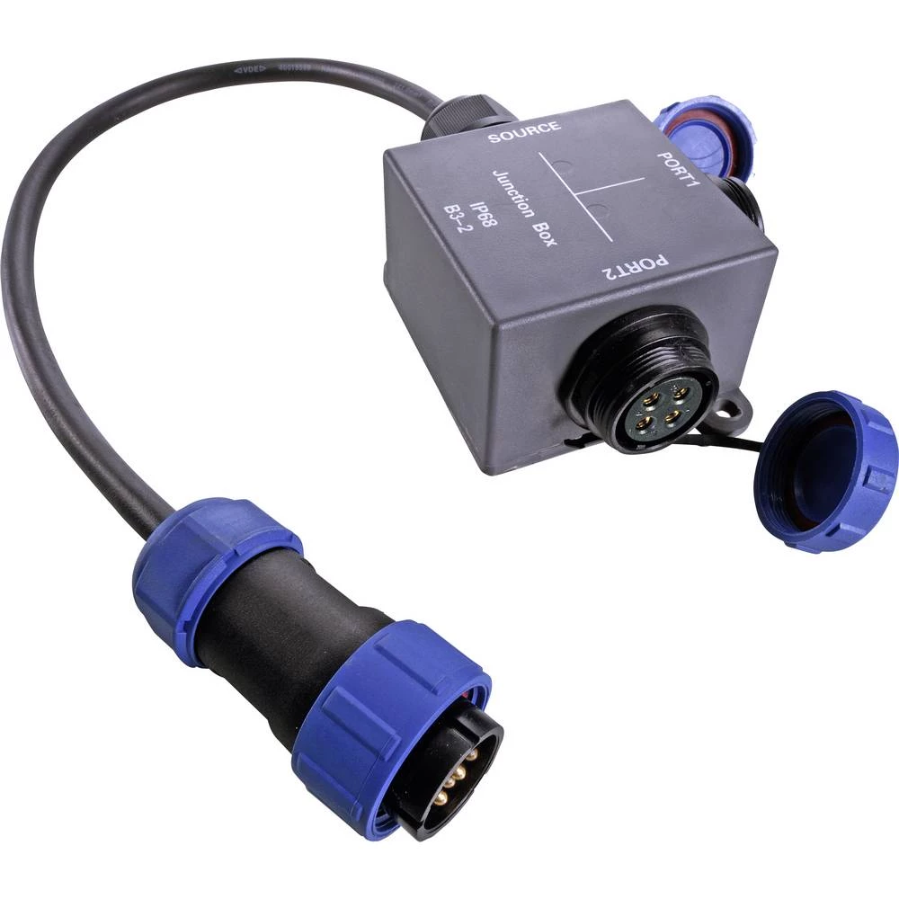 Deko Light Weipu Verteilerbox 4-polig 730301 2 x razvodnik slika