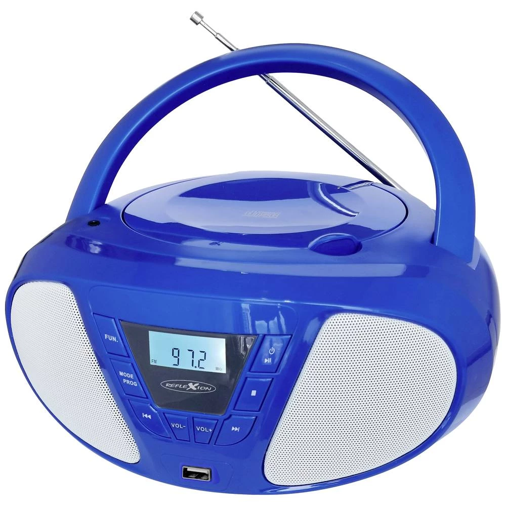 Reflexion  CD radio UKW (1014) AUX, CD, USB   plava boja slika