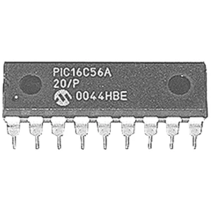 Microchip Technology  ugrađeni mikrokontroler PDIP-20 8-Bit 20 MHz Broj I/O 18 Tube slika